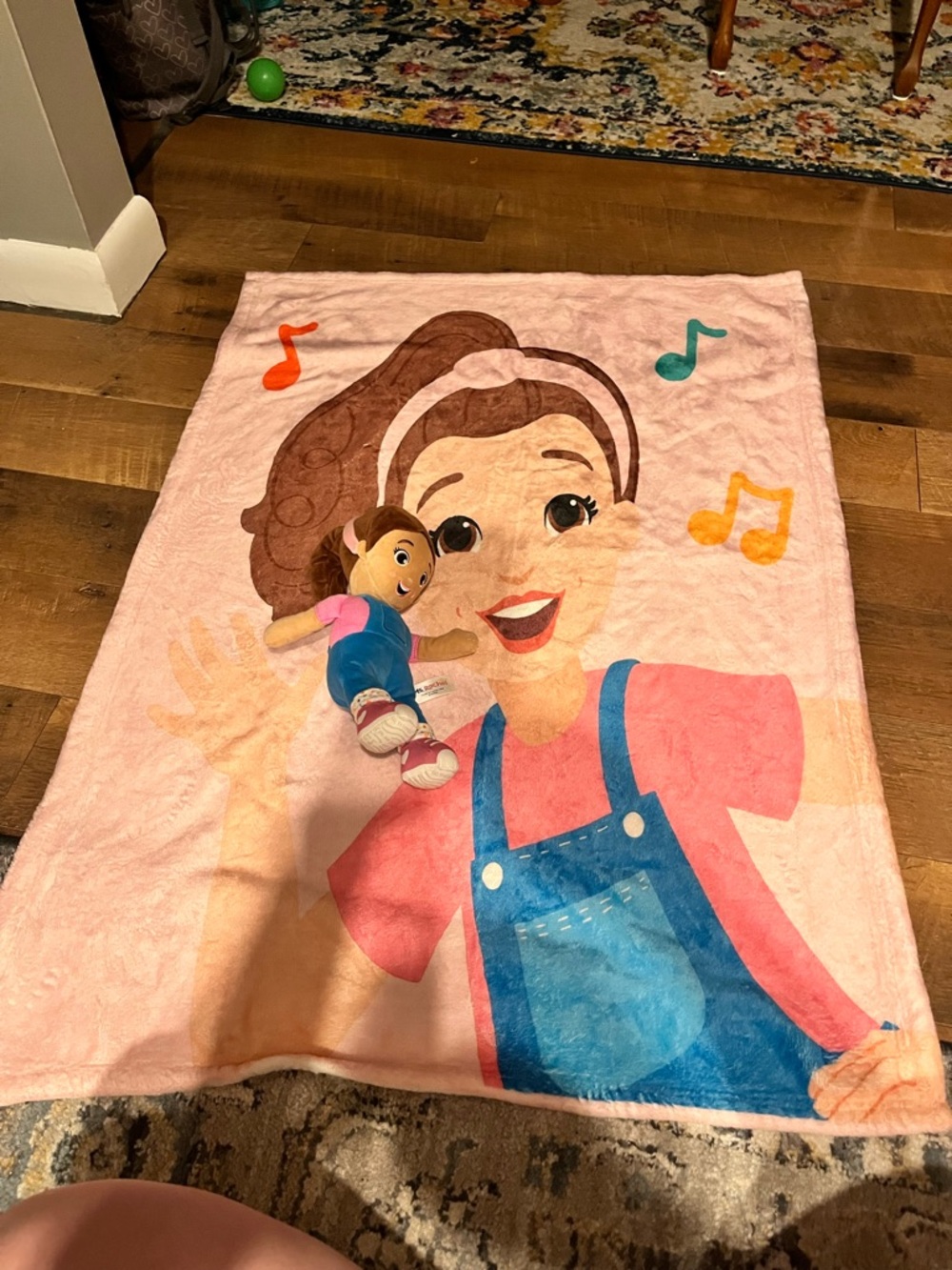 Miss Rachel Character Blanket with Doll